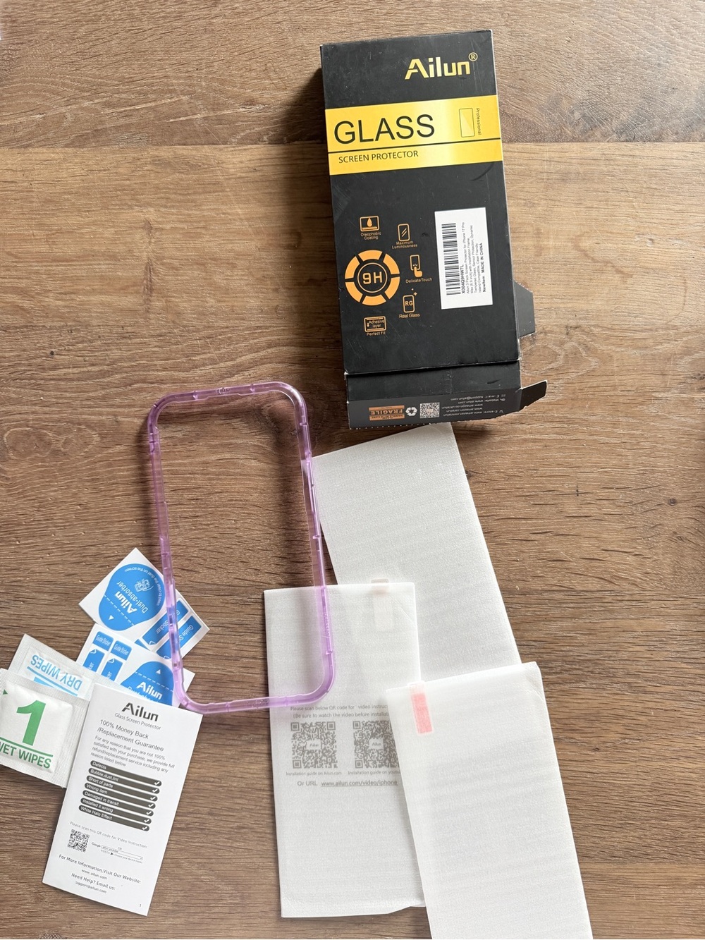 Ailun Glass Screen Protector Kit for iPhone 17 Pro Max